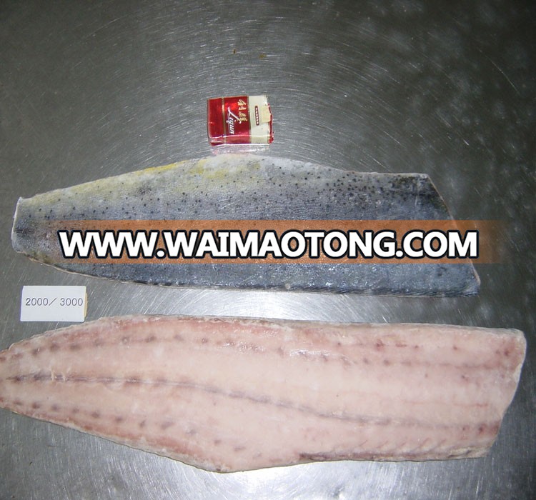 Skin less frozen Mahi Mahi with EU standard